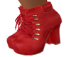 Ankle Boot Red {DER}