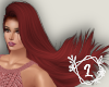 L. Onaedo cherry hair