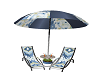 Lounge Chairs w/umbrella