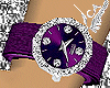 Purple Diamond Watch