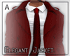 ▲ Elegant Jacket Red