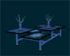 mesa cristal azul
