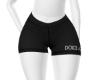 [iD] Black Dulcce Shorts