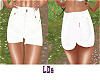 {LDs}Shorts-White Levi
