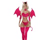 Fuscia Devil Outfit