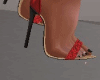 Red Goth Heels