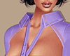 |Cropped Blouse Lilac