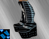~BV~ Buckle PVC Wedge