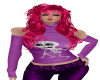 Purple Skeleton Sweater