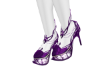 Purple Phantom Heels
