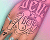Hand Tattoo + Nails