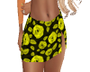 yellow flower skirt