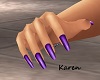 Slender Hands / Purple
