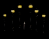 dj lights yellow