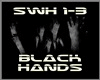 Hands Black DJ LIGHT