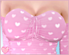 Pastel Pink Hearts Top