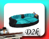 D2k-Teal 14 pose sofa