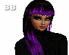 black and purple w/bangs