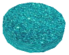 spinner sparkle teal
