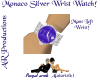 Monaco Silver Watch
