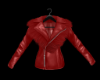 Red Fur Leather Jacket