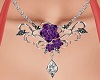 *Amethyst Rose Necklace*