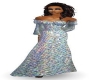 !K61! Silver Sequin Gown
