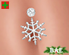 Snowflake Belly Ring