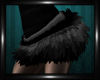! Furry Skirt Lybl Black