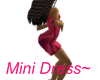 ~Pink Swirl mini dress