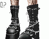 spiked grunge boots