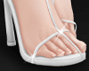 Cross White Sandals