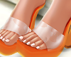 🦋 Nessa Orange Heels