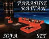 Paradise Rattan Sofa Set