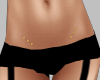 Gold  belly piercing
