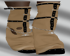 boots black beige