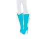 Turquoise Blue Boots