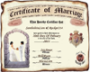 ~I~Wedding Certificate