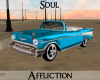 Cyan Blue 57 Chevy