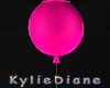 Balloon Lamp Hot Pink