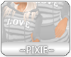 |Px| Love Hoodie Grey