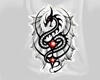 Felpa Dragon White