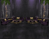 Purple Passion Sofas Set