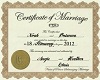 Marraige Certificate