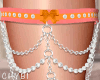 C~Ornge/Pnk Amore Garter