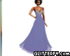 PURPLE ICEGOLD DRESS 