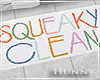 H. Squeaky Clean Bathmat
