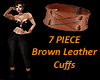 Leather Cuff Set