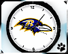 ^.^ Balto. Ravens Clock