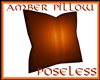 AMBER POSELESS PILLOW